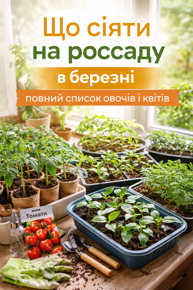 що сіяти в березні